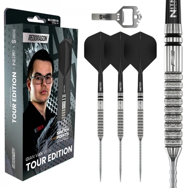Gian van Veen Tour Edition Dart Set 22g
