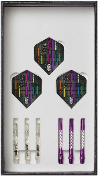 A.u.S. Onlineshop - Steel Dartset (3 Stk) Dimitri van den Bergh 90%