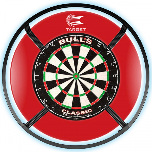 Dartarena Shark Pro mit LED und Auffangring