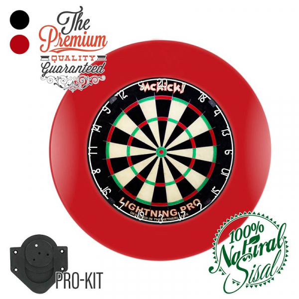 Dartarena Premium Dartboard mit Auffangring