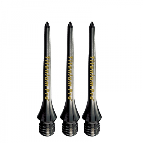 26 mm Dartspitze Steel (3 Stk) Titanium Pro schwarz 2BA