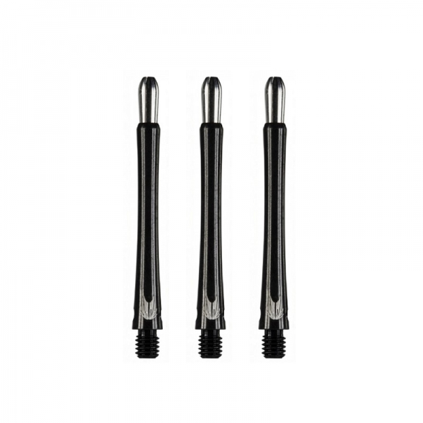 48 mm Schaftset (3 Stk) Aluminium Grip Style schwarz