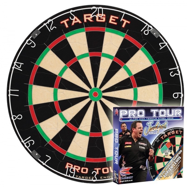Phil Taylor Family komplett Set mit Dartboard, 6 Dartpfeile, Markerboard und Equipment