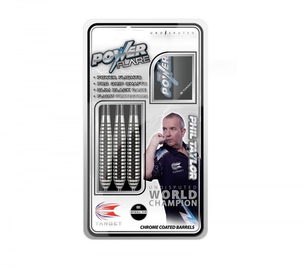 Phil Taylor Family komplett Set mit Dartboard, 6 Dartpfeile, Markerboard und Equipment