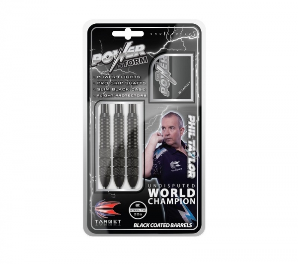 Phil Taylor Family komplett Set mit Dartboard, 6 Dartpfeile, Markerboard und Equipment