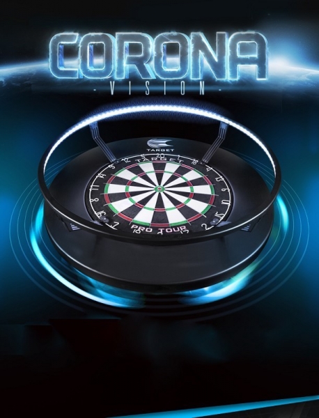 Turnier komplett Set Rob Cross Steel mit LED Corona