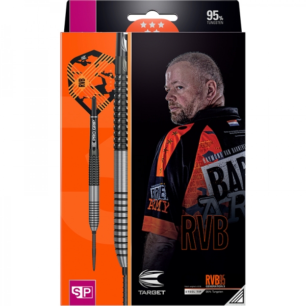 A.u.S. Onlineshop - Steel Dartset (3 Stk) Raymond van Barneveld RVB G3