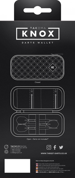 Dart case Takoma Knox grey