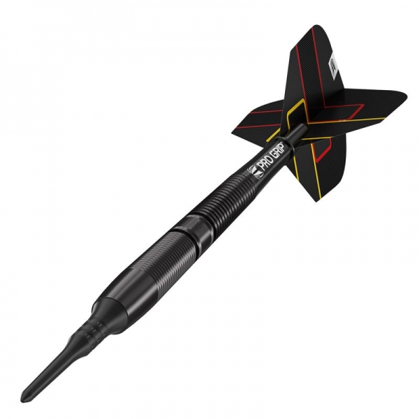 Soft Dartset (3 Stk) Gabriel Clemens 90% Black 2023 19g