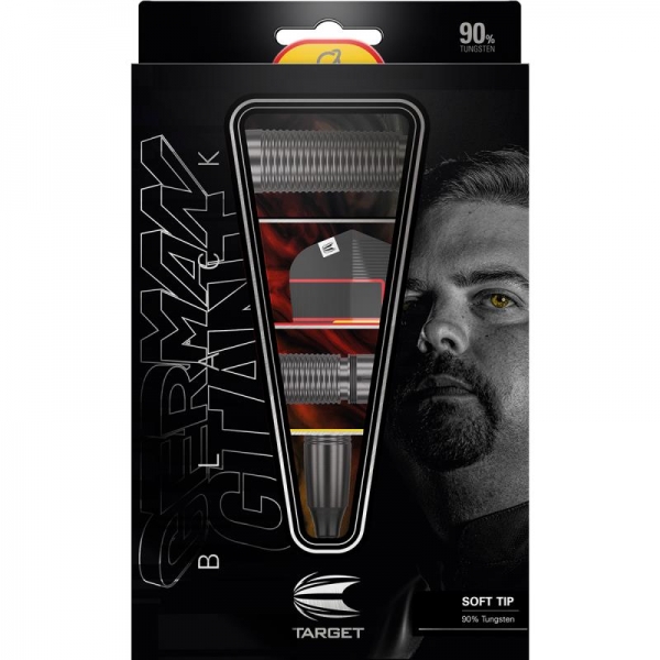 Soft Dartset (3 Stk) Gabriel Clemens 90% Black 2023 19g
