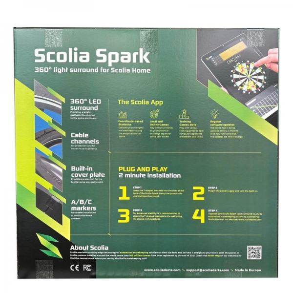 Dartboard Beleuchtung “Spark”