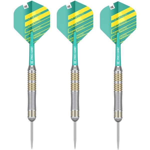 Steel Dartset (3 Stk) Rob Cross Brass 22g