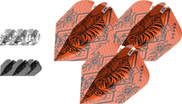 3 Flight Sets (9 Stück) INK Bundle Raimond van Barneveld
