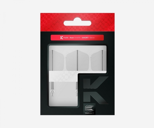 K-FLEX (3 pcs) Flight & Shaft (No 6) clear polished