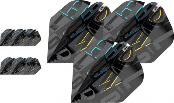 3 Flight Sets (9 pcs) Standard Chris Dobey Pro Ultra