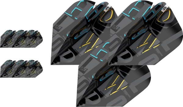 3 Flight Sets (9 pcs) Standard Chris Dobey Pro Ultra