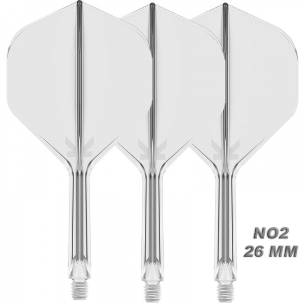 K-FLEX (3 pcs) Flight & Shaft (No 2) clear