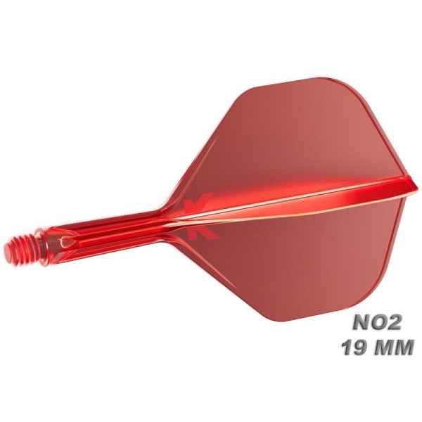 K-FLEX (3 pcs) Flight & Shaft (No 2) red