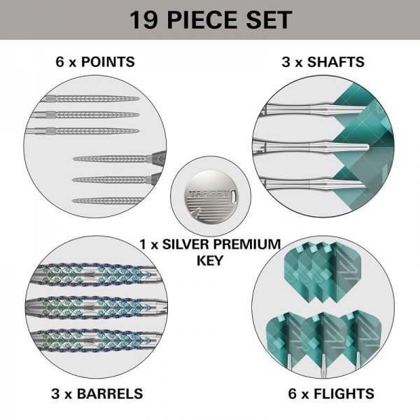 Steel Darts ROVE #02 Swiss Point