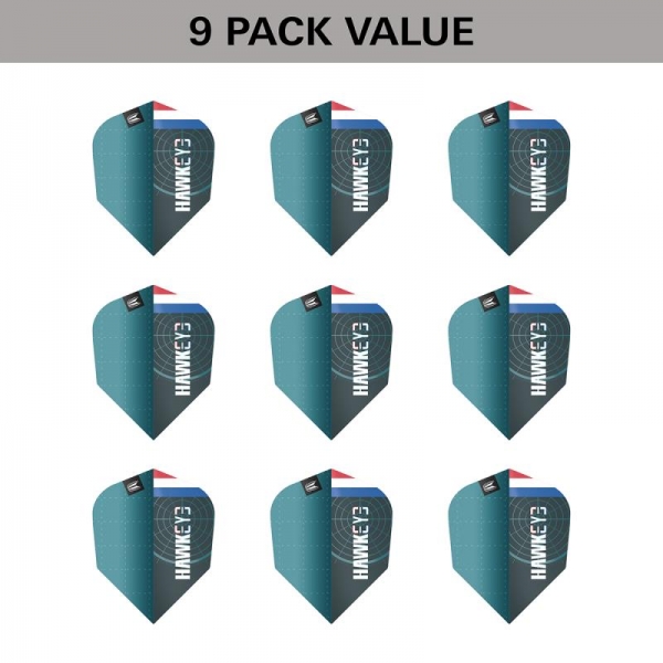3 Flight Set (9 pcs) Kevin Doets Pro Ultra NO 6