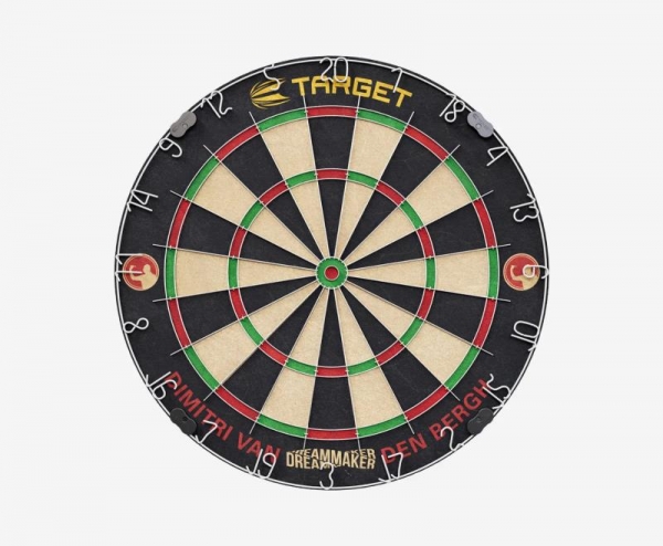 Dart Board Set Target Dimitri van den Bergh 2024