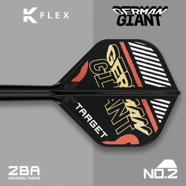 K-FLEX (3 pcs) Flight & Shaft (No 2) Gabriel Clemens