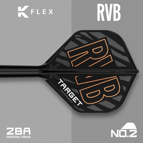 K-FLEX (3 pcs) Flight & Shaft (No 2) Raymond Van Barneveld