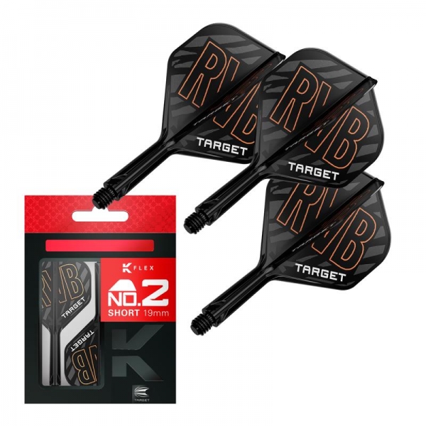 K-FLEX (3 pcs) Flight & Shaft (No 2) Raymond Van Barneveld