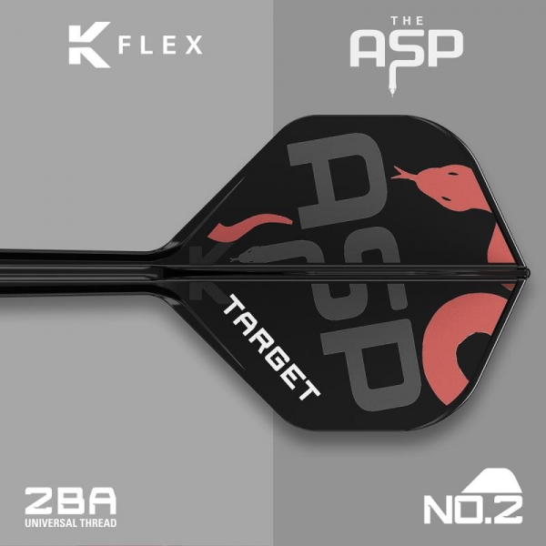 K-FLEX (3 pcs) Flight & Shaft (No 2) Nathan Aspinall