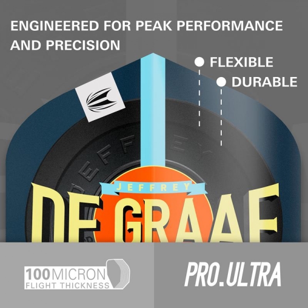 3 Flight Set (9 pcs) Jeffrey de Graaf  Pro Ultra NO 2