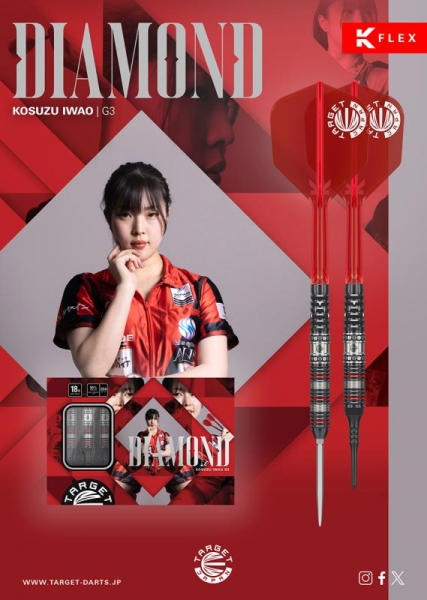 Steel Dart Set Black Marque Lite Heracles 90% – Japan Edition 2025