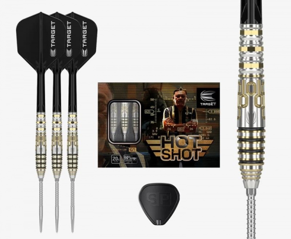 Steel Tip Darts Harith Lim Hot Shoots Swiss Point 20G 2024