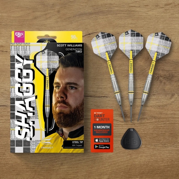 Steel Dartset (3 Stk.) Scott Williams G2 2025 90% SP