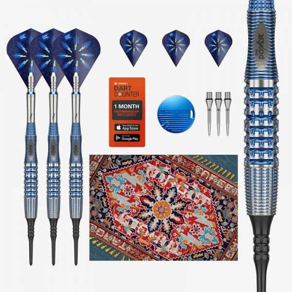 Soft Dartset Phil Taylor Raw Power GX2 95%