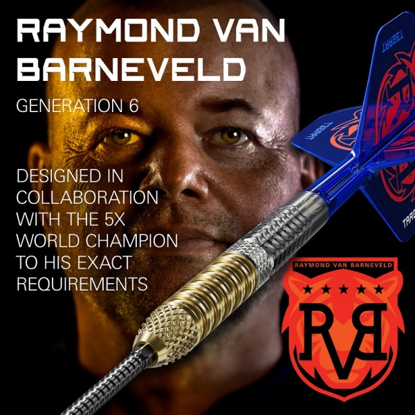 Steel Dartset Raymond van Barneveld RVB GEN6 95% SP