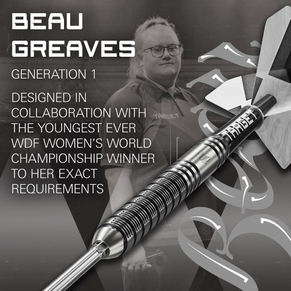 Steel Dartset Beau Greaves G1 SP 2025