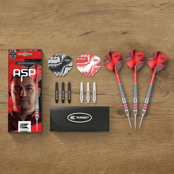 Steel Dartset Nathan Aspinall Brass 22g 2025