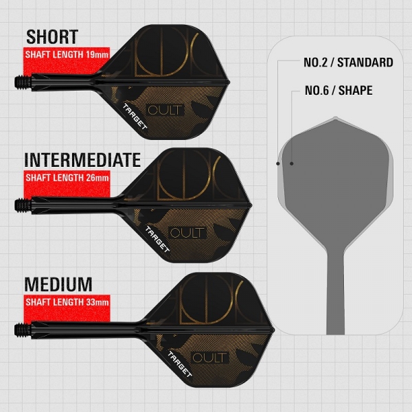 K-FLEX (3 Stk) Flight & Schaft (No 2) Cult