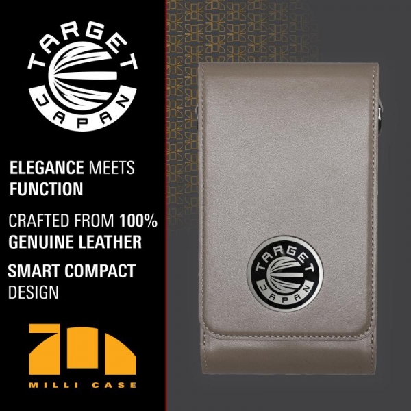 Darttasche Milli Case Grau