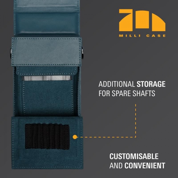 Darttasche Milli Case Marine Blau