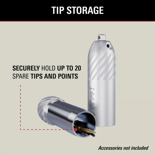 Dartspitzen Aufbewahrungsbox Aluminum Schlüsselanhänger silber