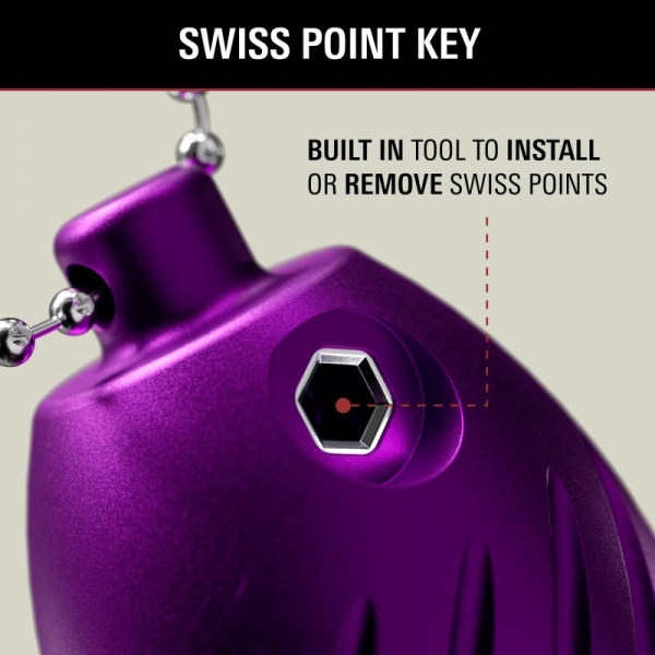 Dartspitzen Aufbewahrungsbox Aluminum Schlüsselanhänger silber