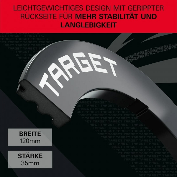Target Notched Surround – Schwarz