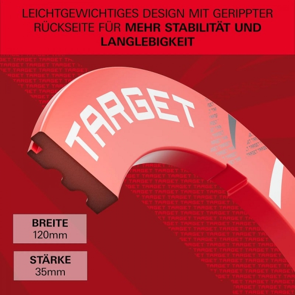 Target Patterned Notched Surround – Rot
