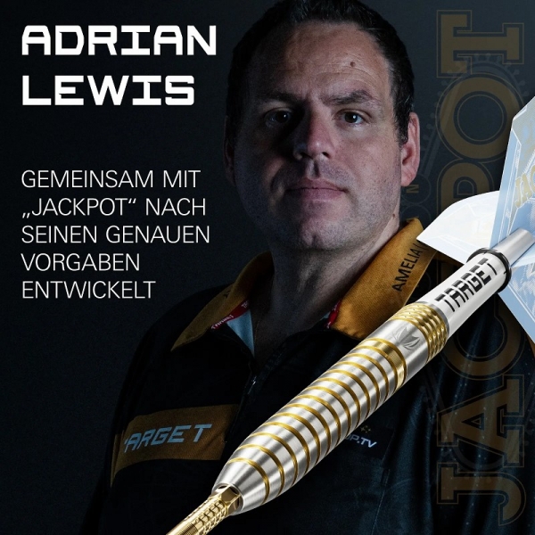 Target Adrian Lewis Showdown 95% Swiss Point Steel Tip Darts 2026