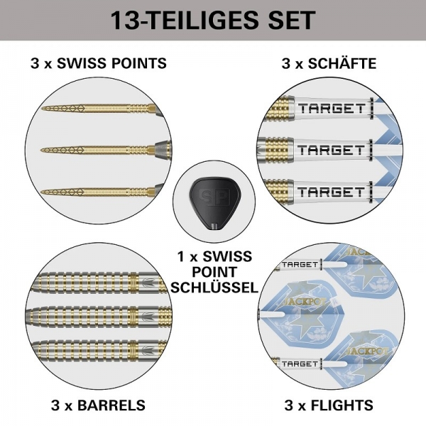 Target Adrian Lewis Showdown 95% Swiss Point Steel Tip Darts 2026