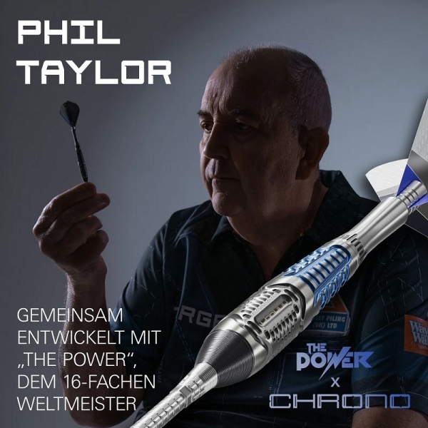Phil Taylor Power Chrono SP Steeldarts 2026