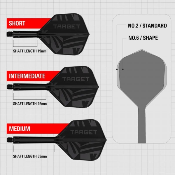 Target K-Flex No.6 – Schwarz