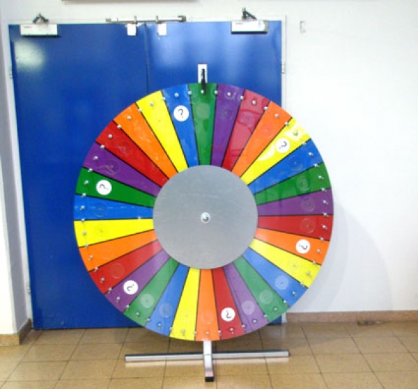 Gluecksrad 152cm Durchmesser H=182cm