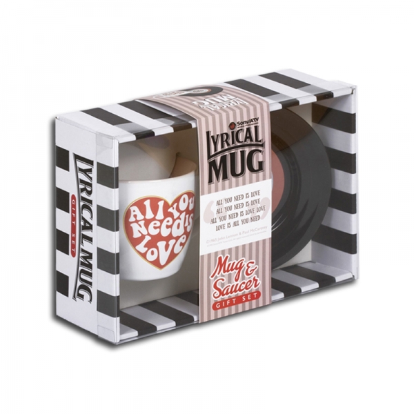 Tassen-Set "Lyrical Mug" Love